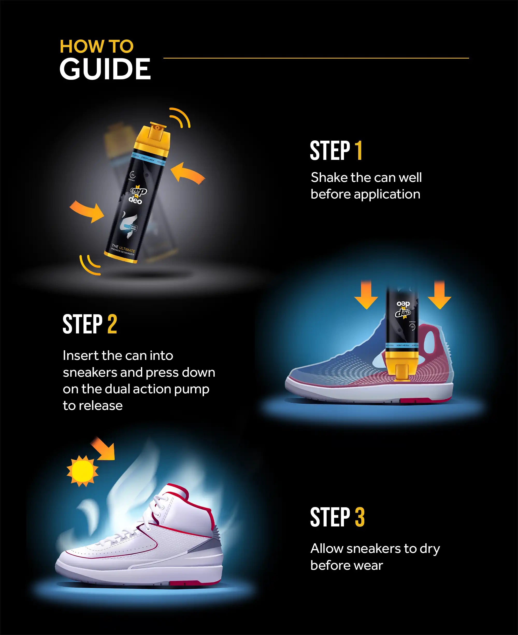 Crep Protect Deo Vanquish Sneaker-Deo Vanquish 24h