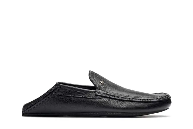 Paraboot Loft Loafer Veloursleder grau schwarz