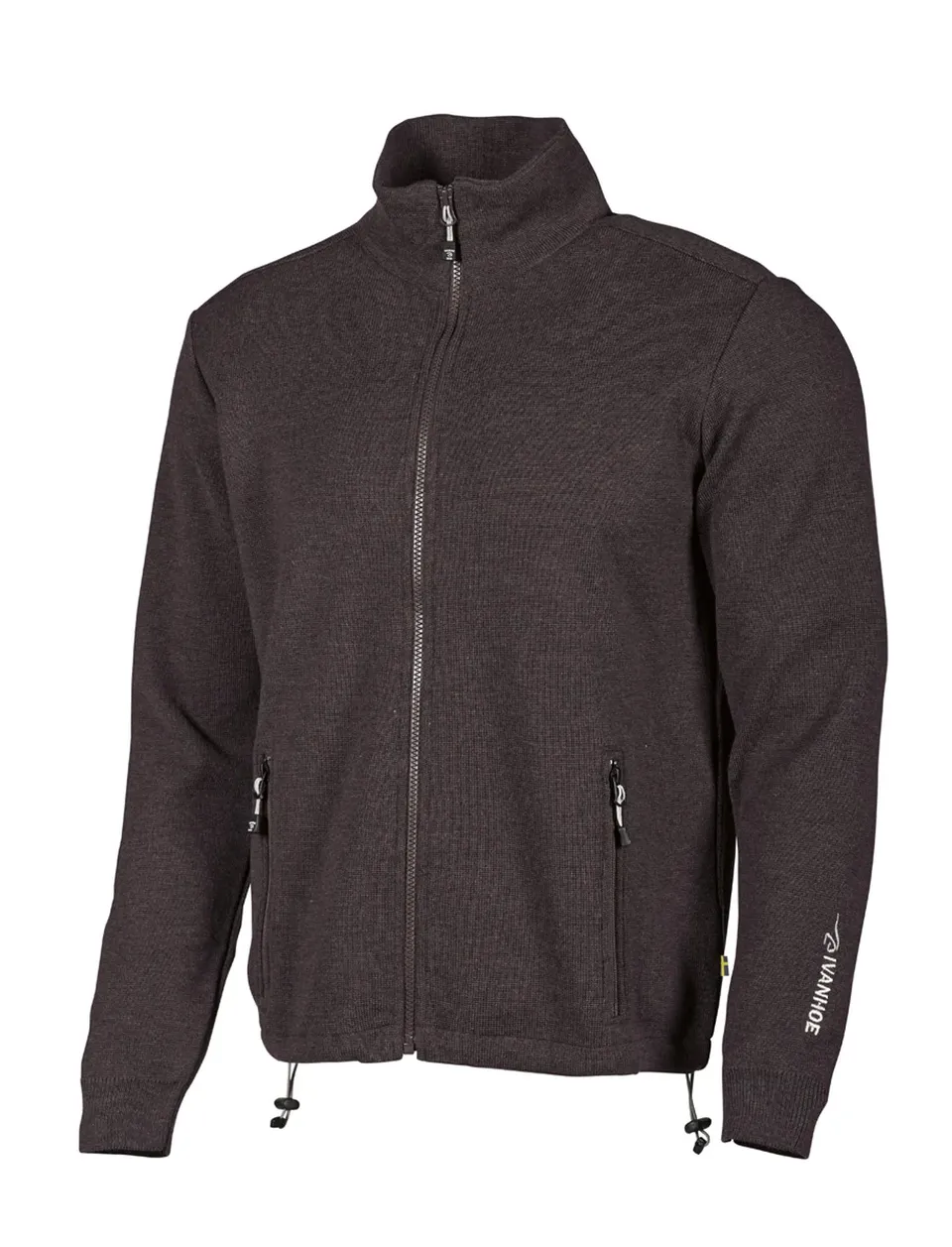 Ivanhoe Hadar Full Zip Merinojacke Black S-XXXL