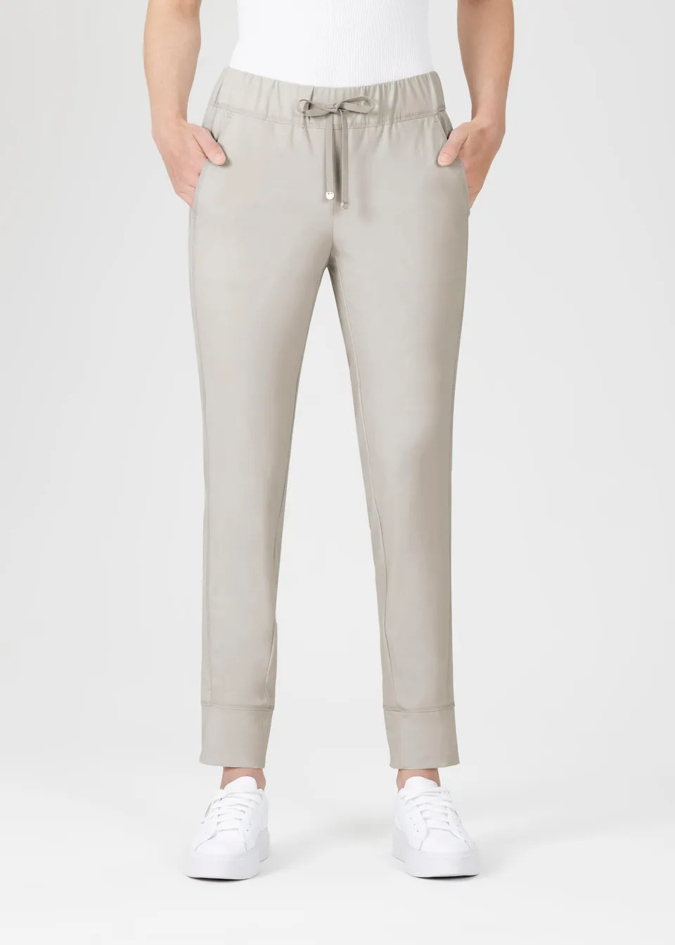 Stehmann Roxana Jogpants oatmeal Jersey