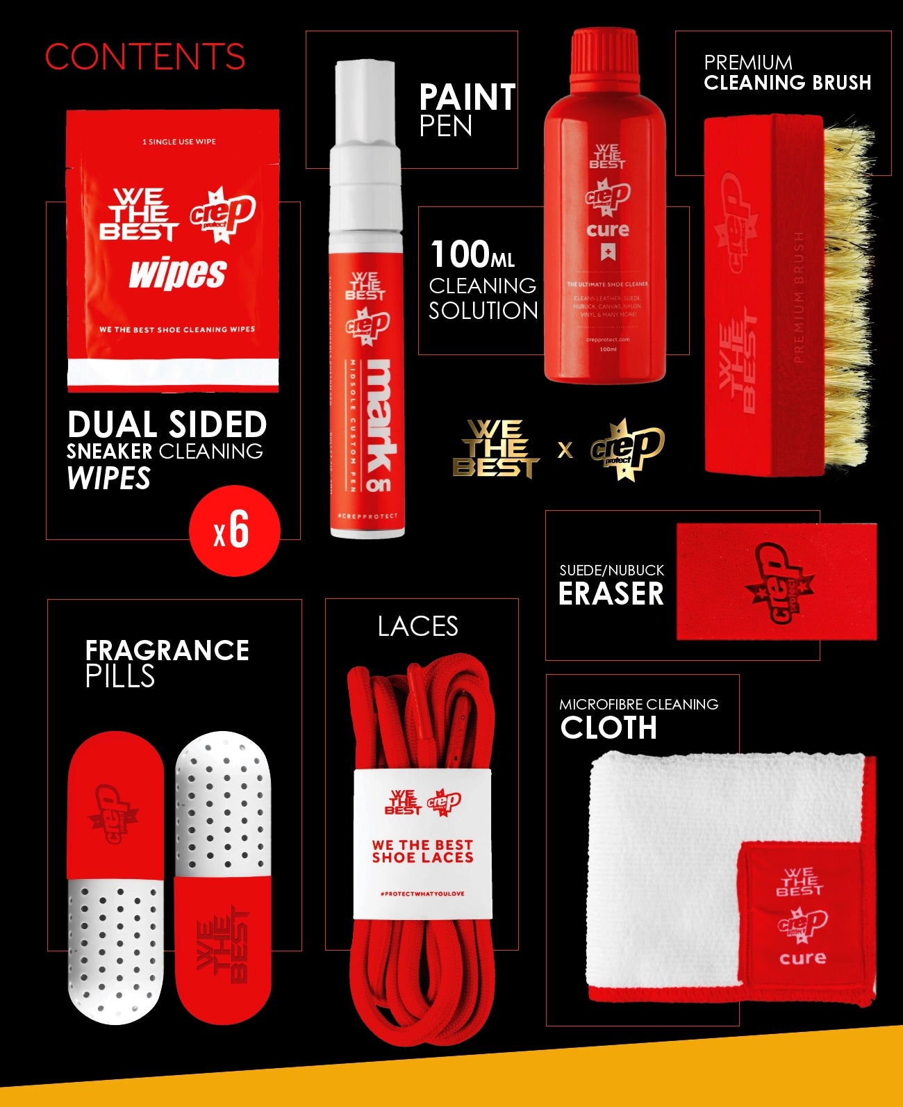 Crep Protect x DJ Khaled Pflegeset We The Best Box