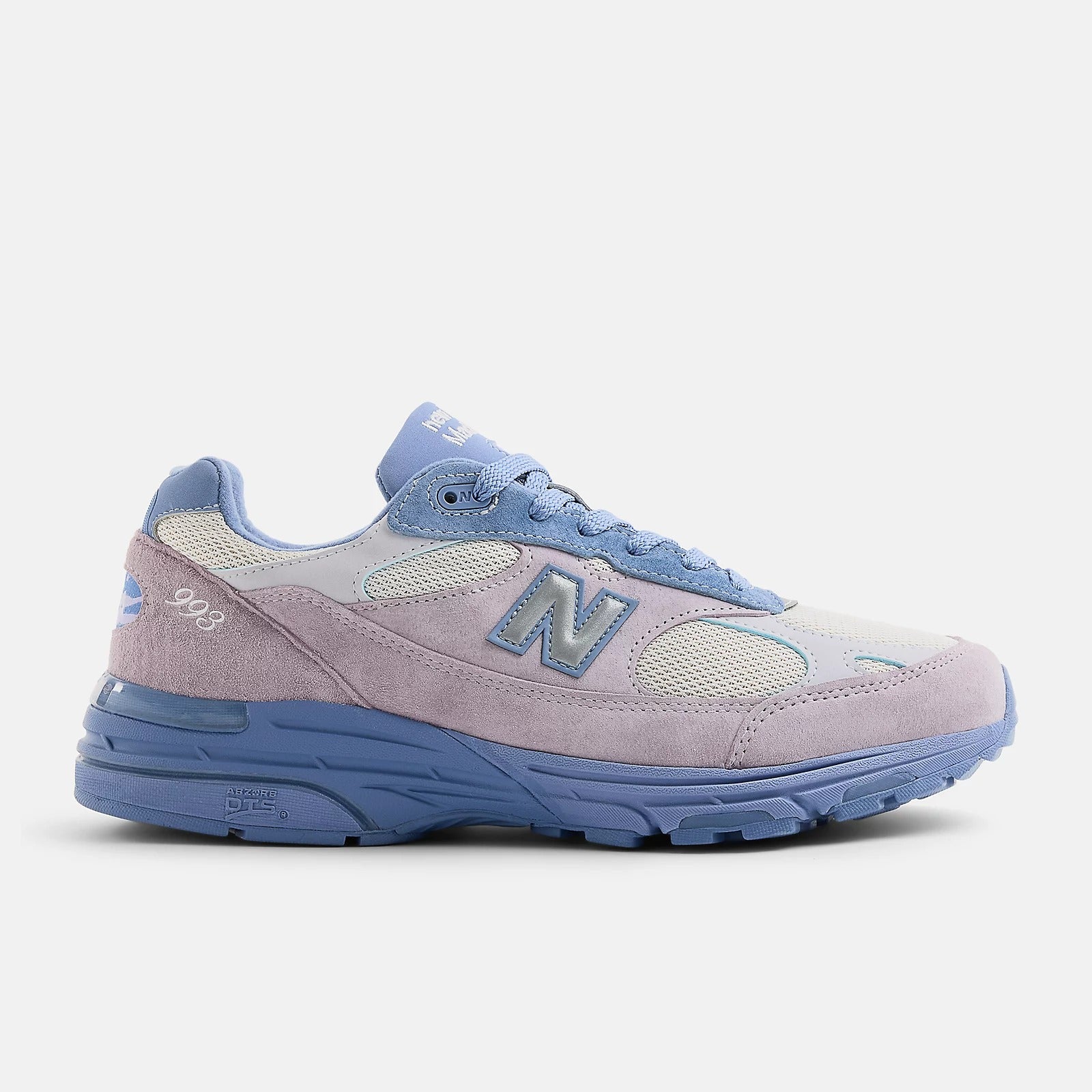 New Balance 993 Sneaker Fairweather Blue Mesh