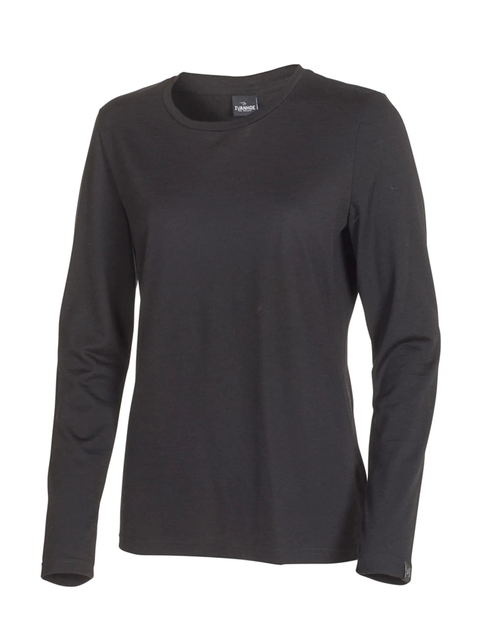 Ivanhoe Underwool Merino Long Sleeve Shirt Schwarz