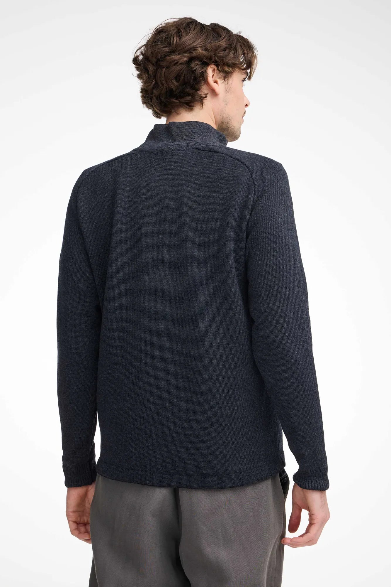 Ivanhoe Henry Full Zip Windbreaker Graphit S – Merinojacke