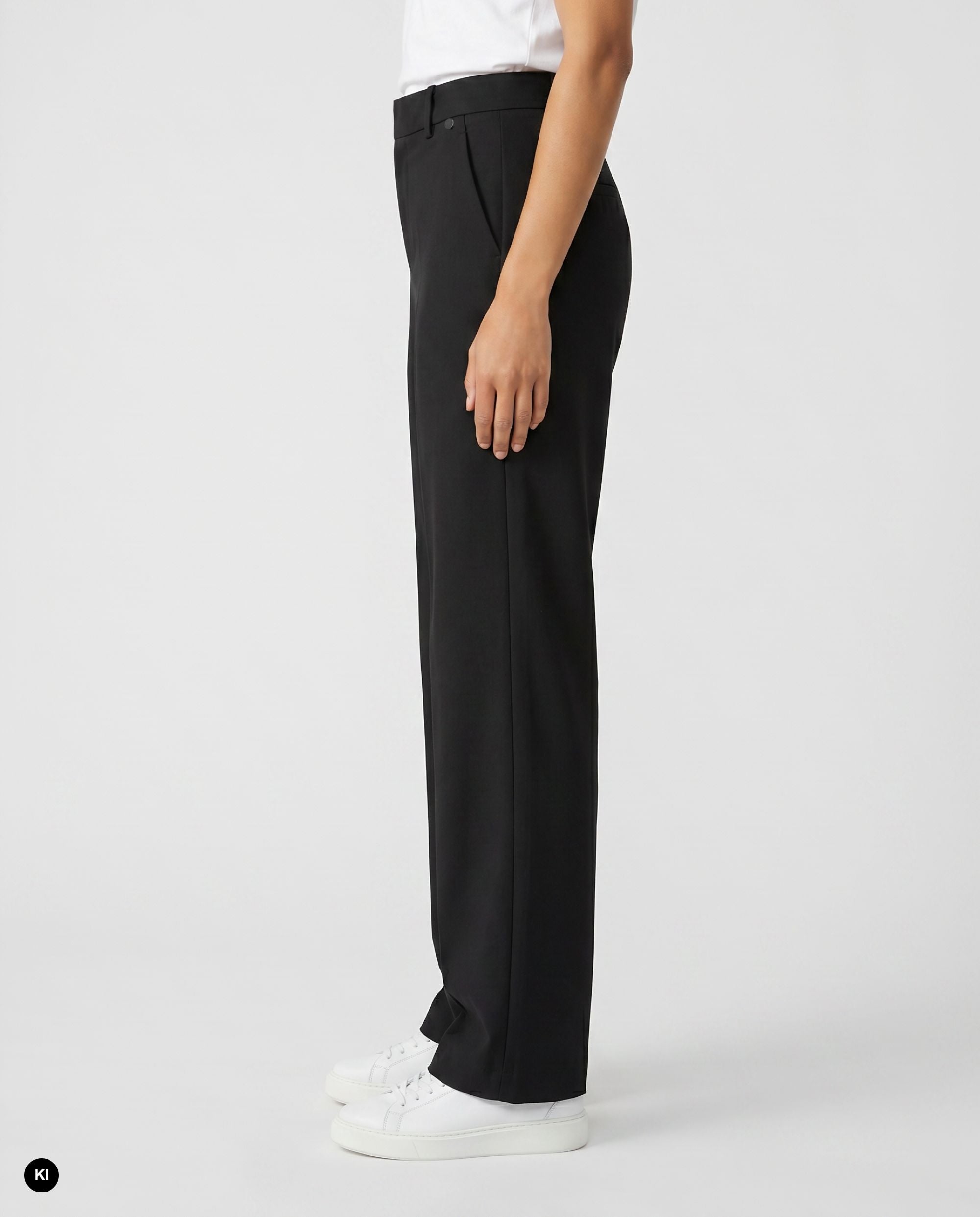 Stehmann Fenja Culotte Hose schwarz Jersey Gr.34-48