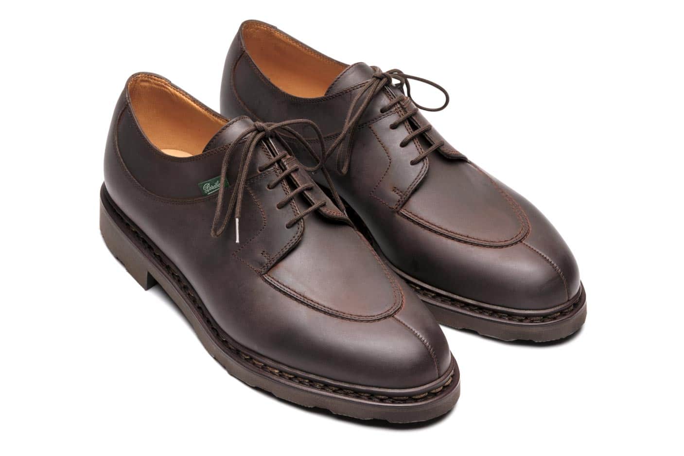 Paraboot Avignon Griff II Derby Braun Genarbt