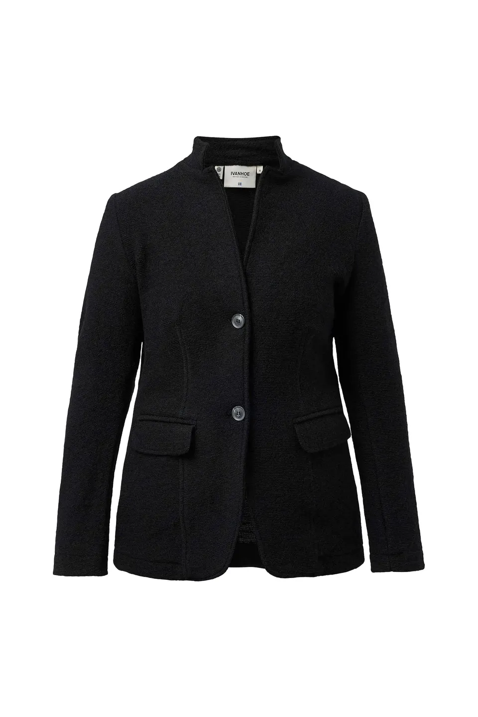 Ivanhoe Hyltan Jacke Black Gr.38 Filzwolle
