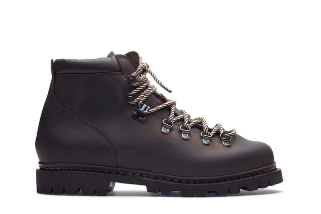 Paraboot Avoriaz Jannu Stiefel Braun Nubuk Norvegese-Naht